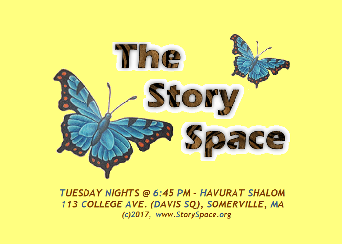 The Story Space Butterfly Logo