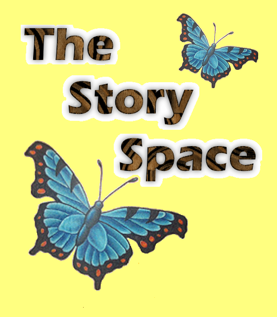The Story Space Yellow Wood Logo